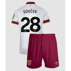 West Ham United Tomas Soucek #28 3rd Trikot 2024-25 Kurzarm (+ kurze hosen)